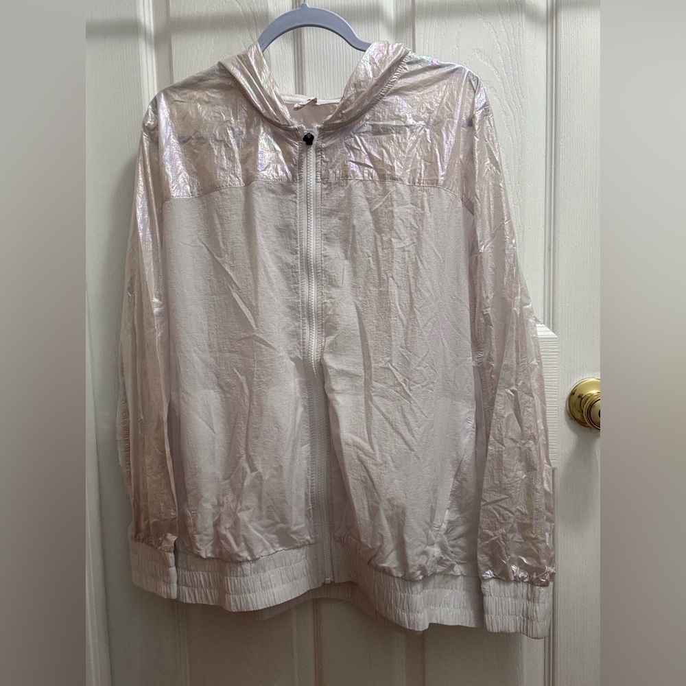 Ideology Iridescent White Jacket